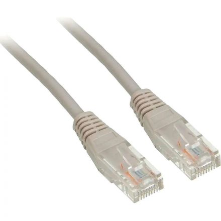 Патч-корд TWT TWT-45-45-10-GY UTP кат.5e, 10.0 м, серый