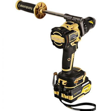 Дрель акк б/щ уд.Hanskonner PLATINUM,18В,1BatterySystem,SAMSUNG HCD20165PRO