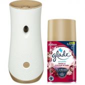 Освежитель воздуха автоматический Glade+смен.баллон Пион и сочн ягоды 269мл
