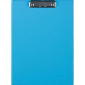 Папка-планшет Bantex A4 картонная голубая без крышки