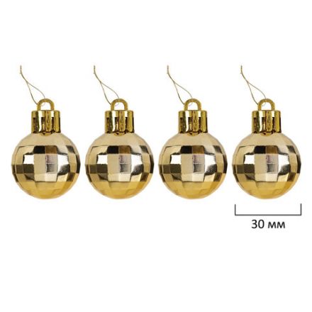 Шары новогодние ёлочные "Black&Gold", НАБОР 130 предметов, черный/золото, пластик, ЗОЛОТАЯ СКАЗКА, 592183