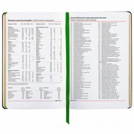 Ежедневник недатированный А5 (138х213 мм), BRAUBERG VISTA, под кожу, гибкий, 136 л., "Lemon Story", 112012