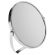 Зеркало настольное BRABIX (БРАБИКС), круглое, диаметр 17 см, двустороннее, с увеличением, рамка из нержавеющей стали, 607421