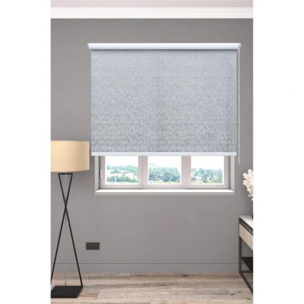 Рулонная штора ARX_ Катальпа светло-серый 100x160 Мини