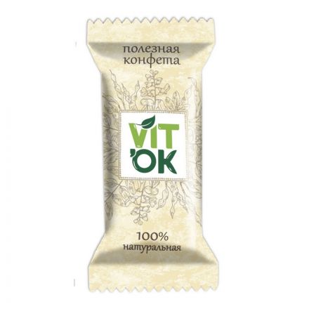 Батончик мюсли Конфеты неглазированные VITok с топинамбуром, 500г