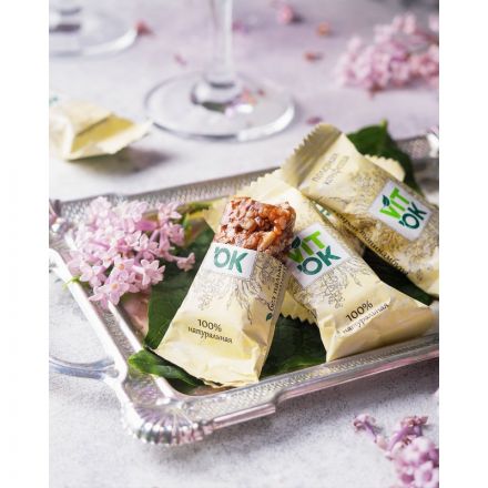 Батончик мюсли Конфеты неглазированные VITok с топинамбуром, 500г