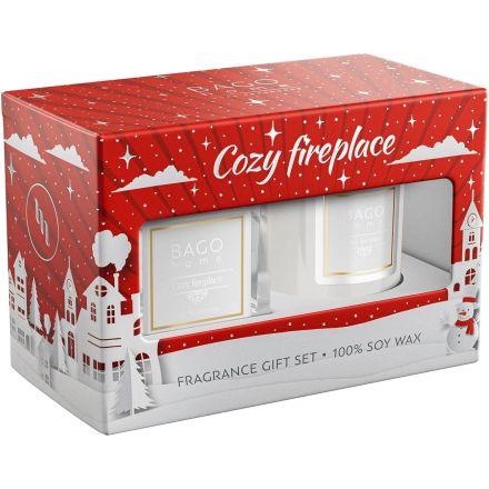 Набор Вечер у камина (диффузор 45 мл, свеча 85 г), НГ BNY0402 Набор Вечер у камина (диффузор 45 мл, свеча 85 г), НГ BNY0402