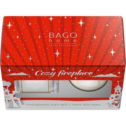 Набор Вечер у камина (диффузор 45 мл, свеча 85 г), НГ BNY0402 Набор Вечер у камина (диффузор 45 мл, свеча 85 г), НГ BNY0402