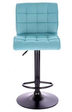 Стул барный Everprof Richy Ткань Бирюзовый