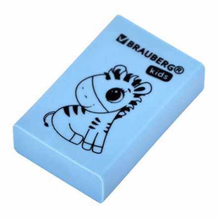 Ластик BRAUBERG KIDS "Школьный", 26х17х7 мм, прямоугольный, пастельные цвета ассорти, 271991 Ластик BRAUBERG KIDS "Школьный", 26х17х7 мм, прямоугольный, пастельные цвета ассорти, 271991