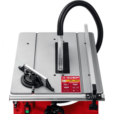 Станок циркулярный (распиловочный) настольный ЗУБР 1900Вт d254мм (СРЦ-254)