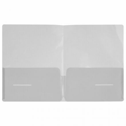 Папка-уголок 2 кармана, А4, BRAUBERG "SPECIAL", прозрачная, 0,18 мм, 273059