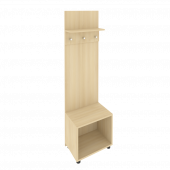 Light Вешалка с багажницей С-ВБ-60 Акация 600*400*2050 Light Вешалка с багажницей С-ВБ-60 Акация 600*400*2050