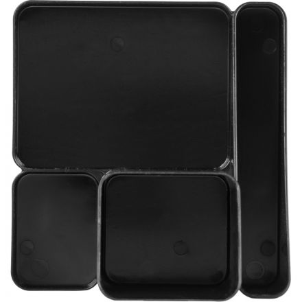 Подставка для канцелярских мелочей Attache Имидж 4 отделения черный Подставка для канцелярских мелочей Attache Имидж 4 отделения черный