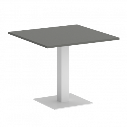 Home Office Стол квадратный VR.SP-5-90.2 Металлик/Белый металл 900*900*750 Home Office Стол квадратный VR.SP-5-90.2 Металлик/Белый металл 900*900*750