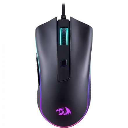 Мышь компьютерная Redragon Cypher (72075)игр. провод.черн,RGB,6кн,12800dpi