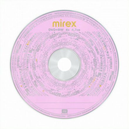 Диск DVD+RW (плюс) MIREX, 4,7 Гб, 4x, Slim Case, 1 штука, UL130022A4S Диск DVD+RW (плюс) MIREX, 4,7 Гб, 4x, Slim Case, 1 штука, UL130022A4S
