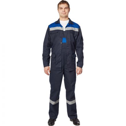 Костюм рабочий летний муж л05-КПК син (р.68-70) 182-188 (Арсенал-СП)