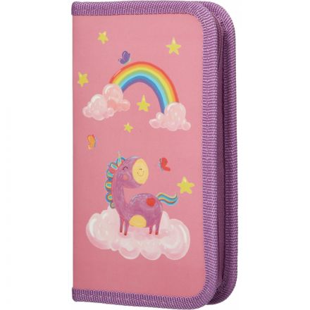 Пенал №1School Волшебный Единорог 1отд., софт тач,190x110 мм,ПКК 03-6 Пенал №1School Волшебный Единорог 1отд., софт тач,190x110 мм,ПКК 03-6