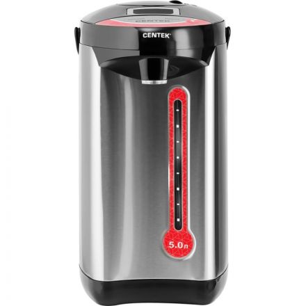 Термопот Centek CT-0082 (черный) 5л, 850Вт, 3 способа подачи воды