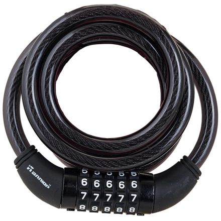 Замок навесной тросовый кодовый_УЗК АЛЛЮР ВС-Т 12К (1500 мм)