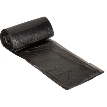 Мешки для мусора на 20 л черные (ПНД, 10 мкм, в рулоне 30 шт, 42.5х49.5 см) Мешки для мусора на 20 л черные (ПНД, 10 мкм, в рулоне 30 шт, 42.5х49.5 см)