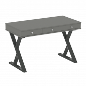 Home Office Стол письменный VR.SP-1-118.M Металлик/Антрацит металл 1180*600*750 Home Office Стол письменный VR.SP-1-118.M Металлик/Антрацит металл 1180*600*750