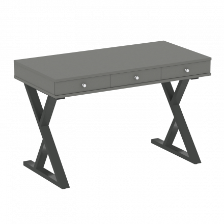 Home Office Стол письменный VR.SP-1-118.M Металлик/Антрацит металл 1180*600*750