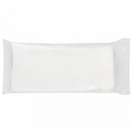 Паста (масса) для лепки BRAUBERG, самозатвердевающая, 500 г, натуральный белый, ВЫСШЕЕ КАЧЕСТВО, 224443