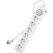 Сетевой фильтр Ippon BK-6-EU-5-16-W 5м (6 розеток) белый (1804847) Сетевой фильтр Ippon BK-6-EU-5-16-W 5м (6 розеток) белый (1804847)