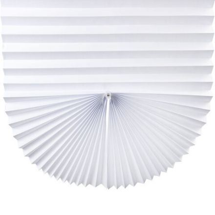 Жалюзи-плиссе, штора бумажная самоклеящаяся BRABIX, 60х180 см, ЭКО, 80 г/м2, цвет белый, 1 шт., 700001