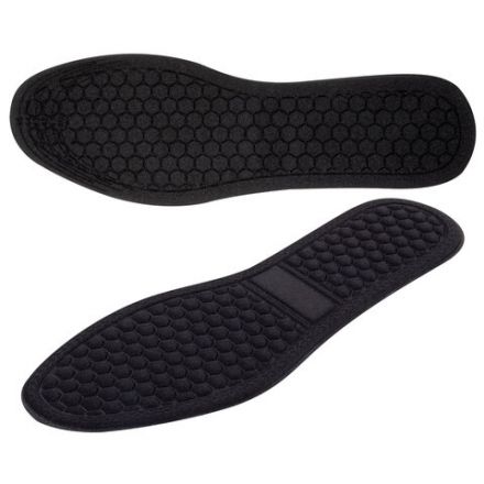 Стельки для обуви c МАССАЖНЫМ ЭФФЕКТОМ, материал HI-POLY, размер RU 39-45 / EU 40-46, с линиями выреза, SHEGRA (ШЕГРА), 700753