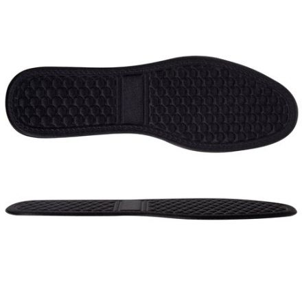 Стельки для обуви c МАССАЖНЫМ ЭФФЕКТОМ, материал HI-POLY, размер RU 39-45 / EU 40-46, с линиями выреза, SHEGRA (ШЕГРА), 700753