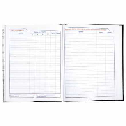 Дневник для музыкальной школы твердый, 48 л., HATBER "Клавиши", 039820, 48ДТмз5В_14210