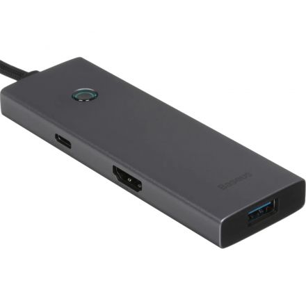 Разветвитель USB Baseus UltraJoy 6-Port Sp.Grey Type-C B00052807813-01 Разветвитель USB Baseus UltraJoy 6-Port Sp.Grey Type-C B00052807813-01