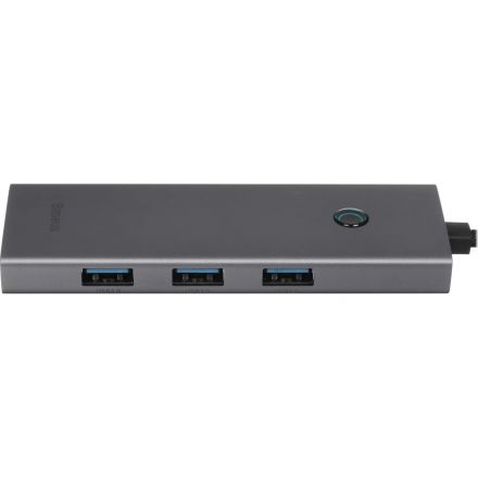 Разветвитель USB Baseus UltraJoy 6-Port Sp.Grey Type-C B00052807813-01 Разветвитель USB Baseus UltraJoy 6-Port Sp.Grey Type-C B00052807813-01