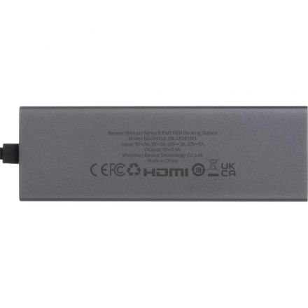 Разветвитель USB Baseus UltraJoy 6-Port Sp.Grey Type-C B00052807813-01 Разветвитель USB Baseus UltraJoy 6-Port Sp.Grey Type-C B00052807813-01