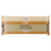 Пластилин скульптурный Гамма "Студия", телесный, твердый, 1кг, пакет