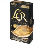 Кофе в капсулах L'OR Espresso Vanilla натуральный жареный молотый 10шт/уп