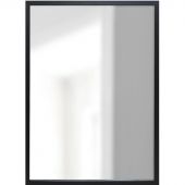 Зеркало МИР_в раме ПЛС 540х30х740 / 500х700 (365007730) черный