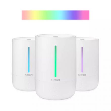 Увлажнитель воздуха KITFORT KT-2832, объем бака 4,5 л, 25 Вт, белый