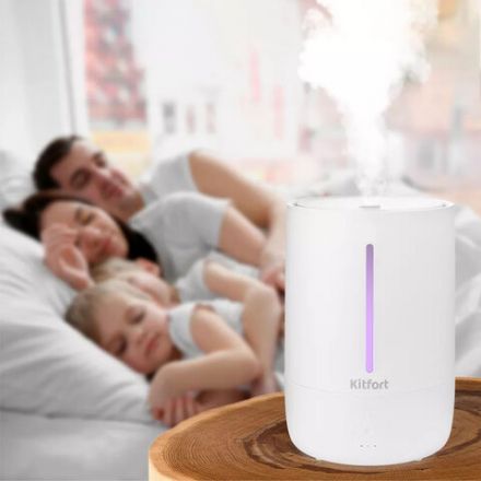 Увлажнитель воздуха KITFORT KT-2832, объем бака 4,5 л, 25 Вт, белый
