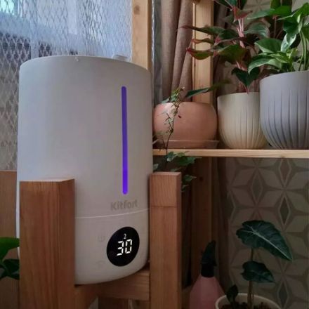 Увлажнитель воздуха KITFORT KT-2832, объем бака 4,5 л, 25 Вт, белый