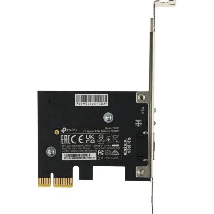 Сетевой адаптер Wi-Fi TP-Link TX201 PCIe 2.1 x 1  2.5 Гигабит