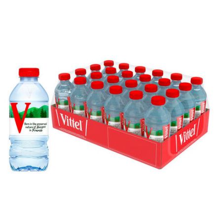 Вода негазированная минеральная VITTEL, 0,33 л, ФРАНЦИЯ, УТ-00003390