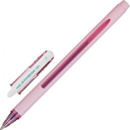 Ручка шариковая неавтоматическая Uni Jetstream SX-101FL-07 L.PINK BLUE 0,7