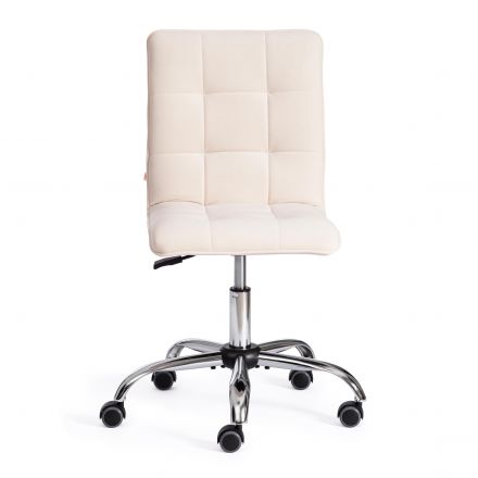 Кресло ZERO флок , молочный, 4