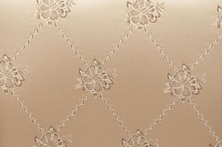 Стул Geneva ( GN-SC ) дерево гевея, 46х52х96см, Tobacco, ткань золотистые цветы (SK-GF)