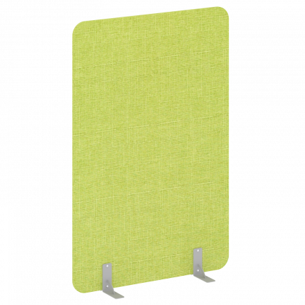 R-line soft Перегородки на металлических опорах на фетровых подпятниках AP.F-120-180 Romeo 07/Серый металл 1200*18*1800