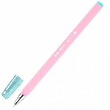 Ручки гелевые BRAUBERG ORIGINAL, ЧЕРНЫЕ, НАБОР 4 штуки, игольчатый узел 0,5 мм, линия письма 0,35 м, 144247